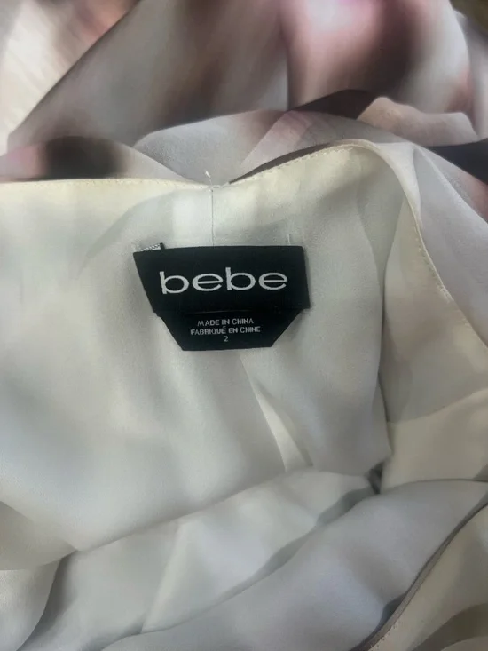 bebe Pink Ombre Animal-Print Sleeveless Dress - Picture 6 of 6